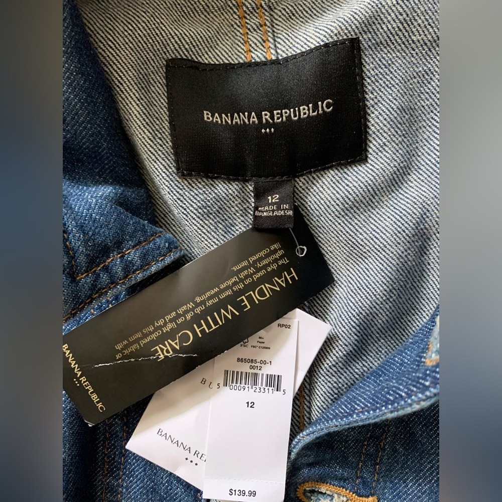 Classic denim jumpsuit NWT